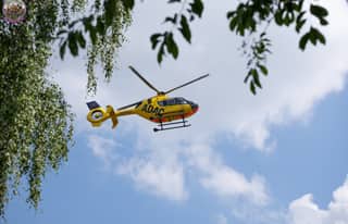Artikelbild zu 28.06.26 Rettungseinsatz per ADAC-Rettungshubschrauber D-HLGB in Faßbe...